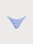 Women Knitted Polyester Printed Bikini Bottoms Sustainable Bikinis - BERLOOK