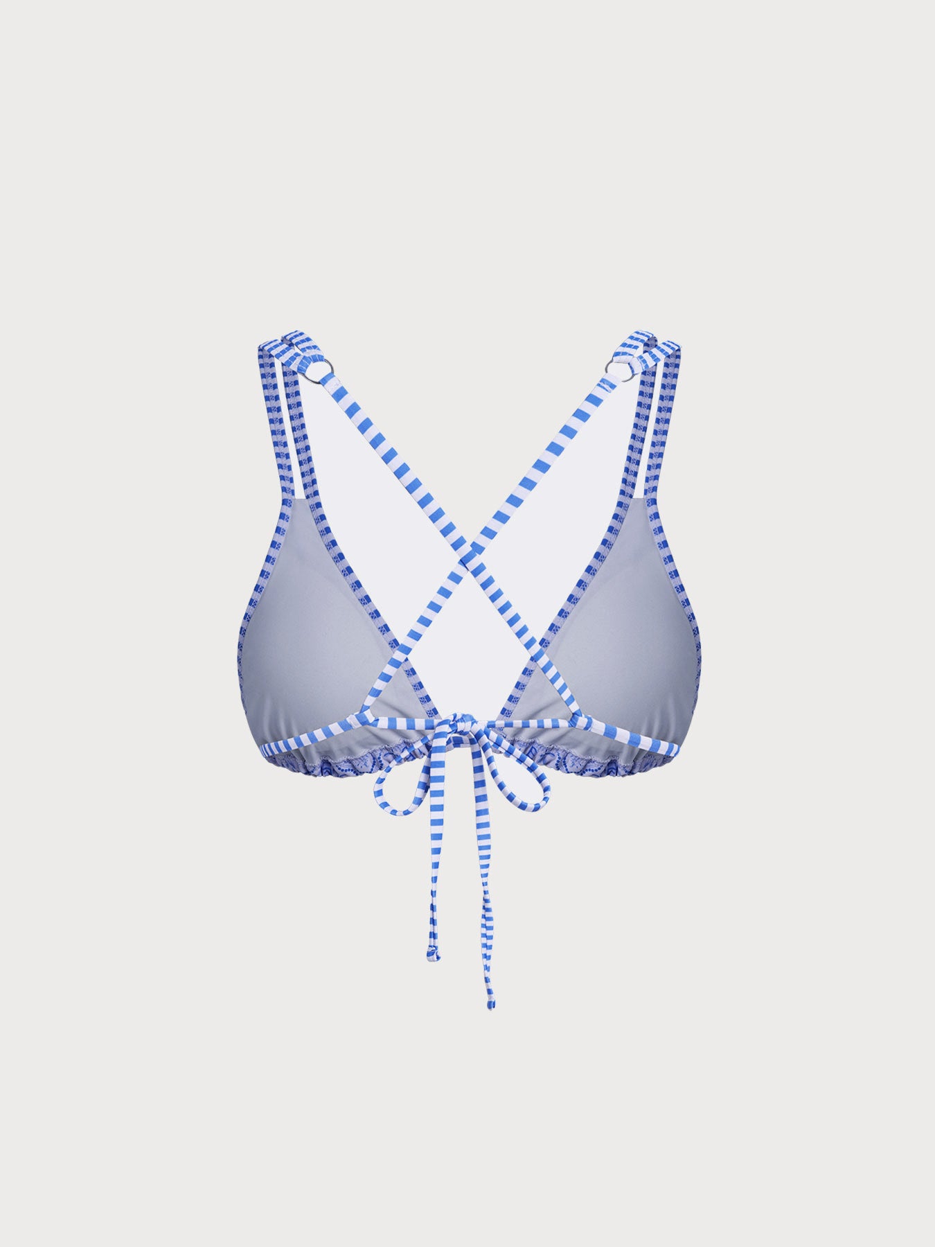 Women Knitted Polyester Printed Bikini Tops Sustainable Bikinis - BERLOOK