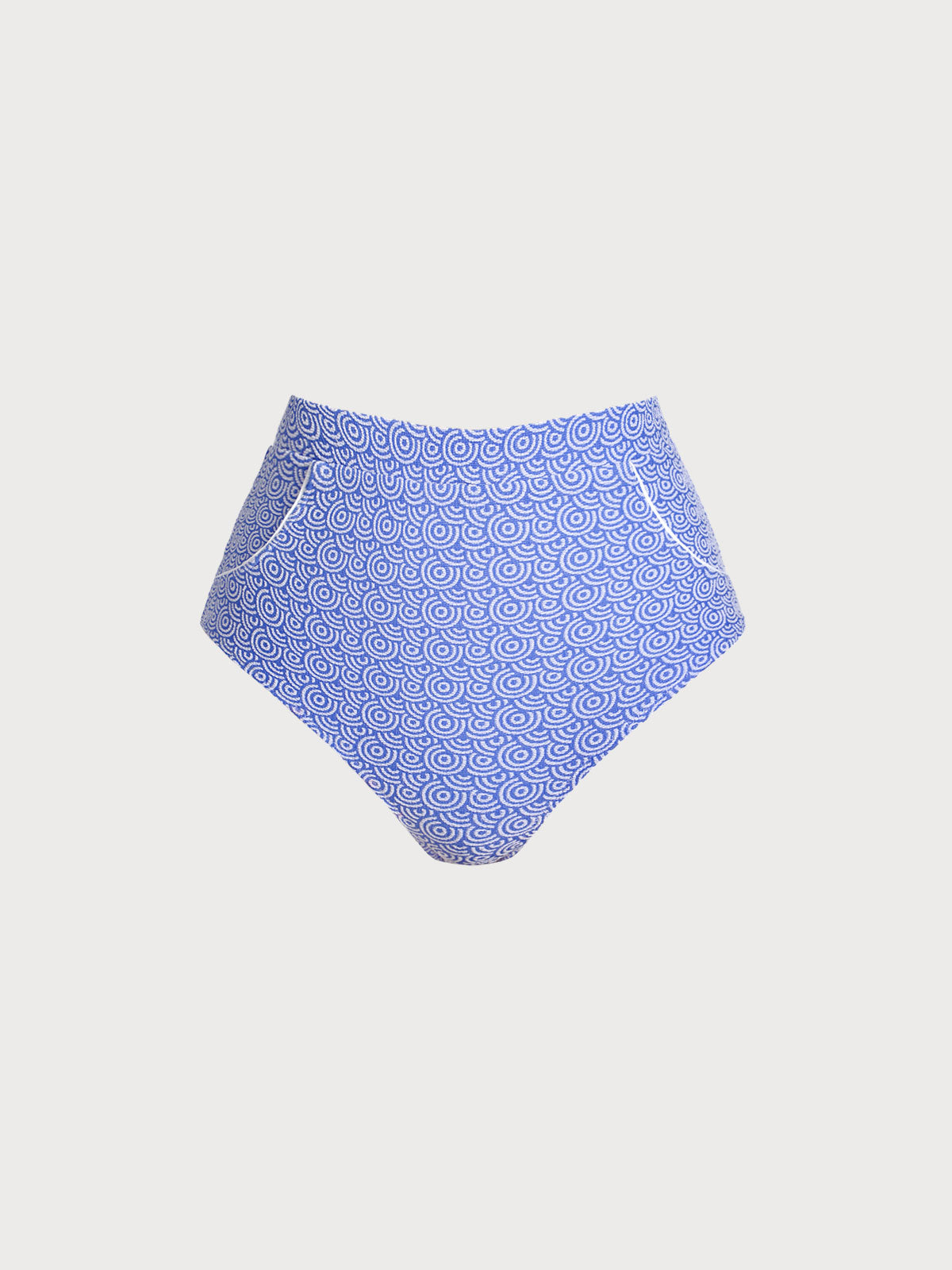 Women Knitted Polyester Surfing Bottoms Blue Sustainable Surfing Clothes - BERLOOK