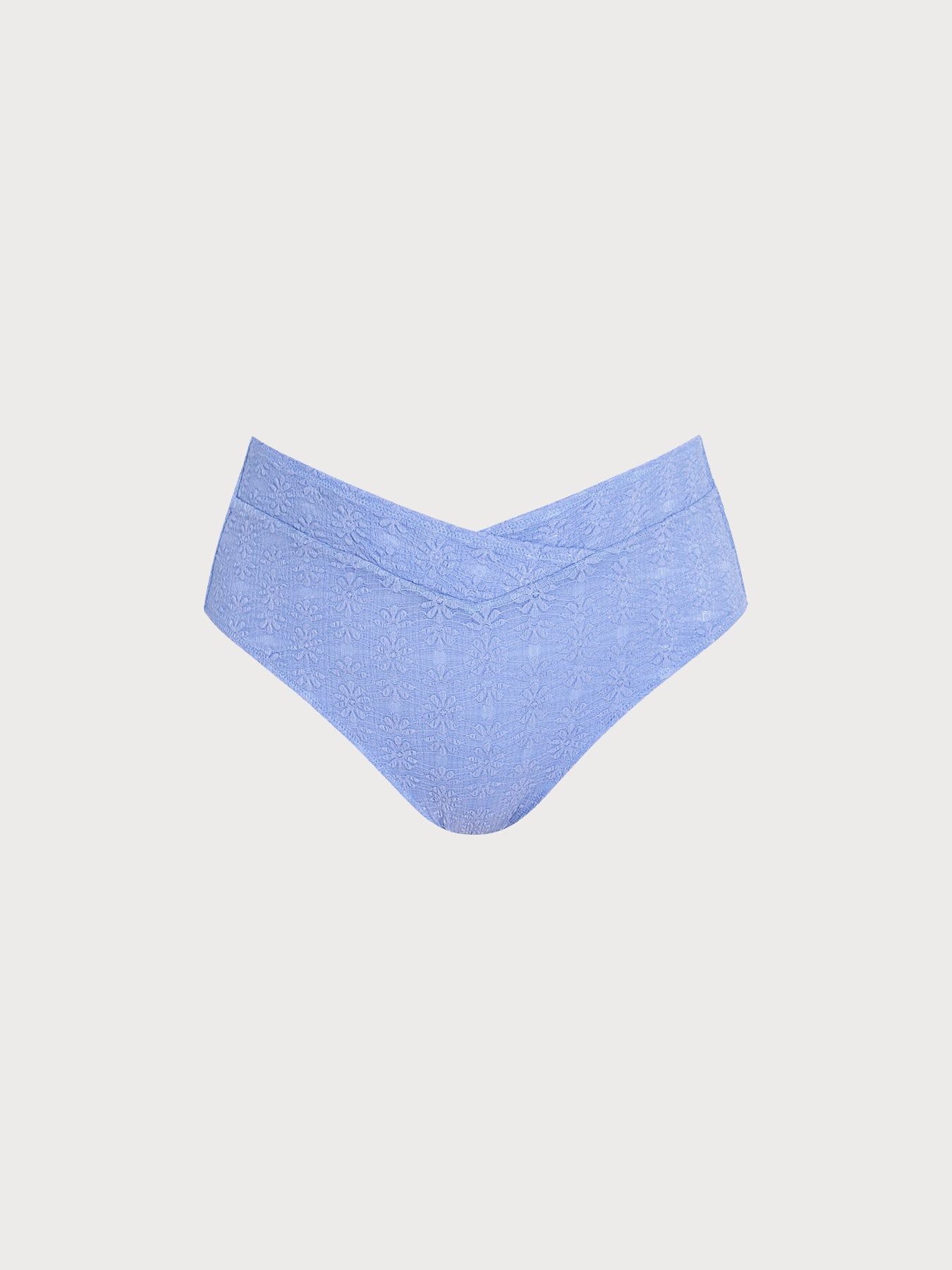 Women Knitted Polyester Tankini Bottoms Blue Sustainable Plus Size Tankinis - BERLOOK