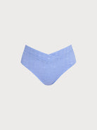 Women Knitted Polyester Tankini Bottoms Blue Sustainable Plus Size Tankinis - BERLOOK