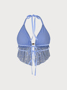 Women Knitted Polyester Tankini Tops Sustainable Plus Size Tankinis - BERLOOK