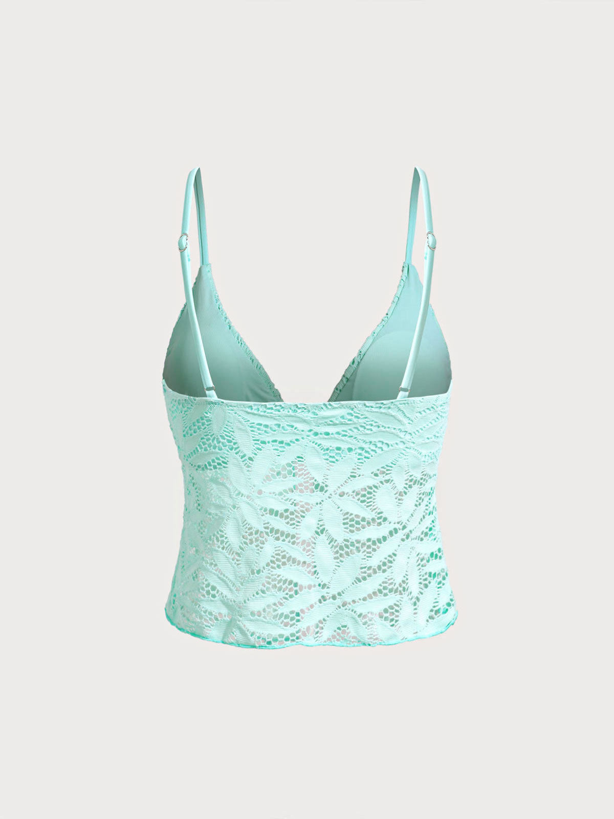 Women Knitted Polyester Tankini Tops Sustainable Tankinis - BERLOOK