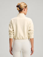 Women Knitted Polyester Yoga Long Sleeve Tops Sustainable - BERLOOK