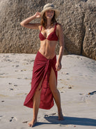 Women  knitted Rayon Cover-ups Sustainable Cover-ups - BERLOOK