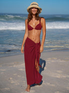 Women  knitted Rayon Cover-ups Sustainable Cover-ups - BERLOOK
