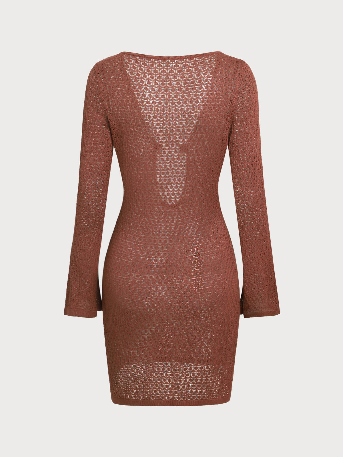 Women Knitted Viscose blended Cover ups Sustainable Cover-ups - BERLOOK