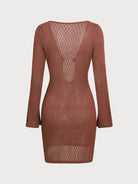 Women Knitted Viscose blended Cover ups Sustainable Cover-ups - BERLOOK