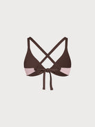 Women Plus Size Knitted Nylon Bikini Tops Sustainable Plus Size Bikinis - BERLOOK