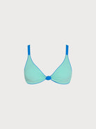 Women Plus Size Knitted Nylon Bikini Tops Sustainable Plus Size Bikinis - BERLOOK