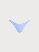 Women Woven Nylon Bikini Bottoms Light Blue Sustainable Bikinis - BERLOOK