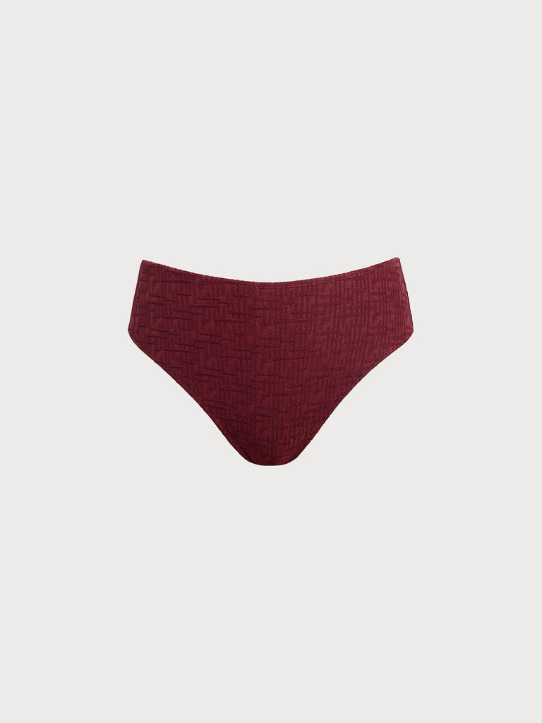 Women Woven  Nylon Bikini Bottoms Sustainable Bikinis - BERLOOK