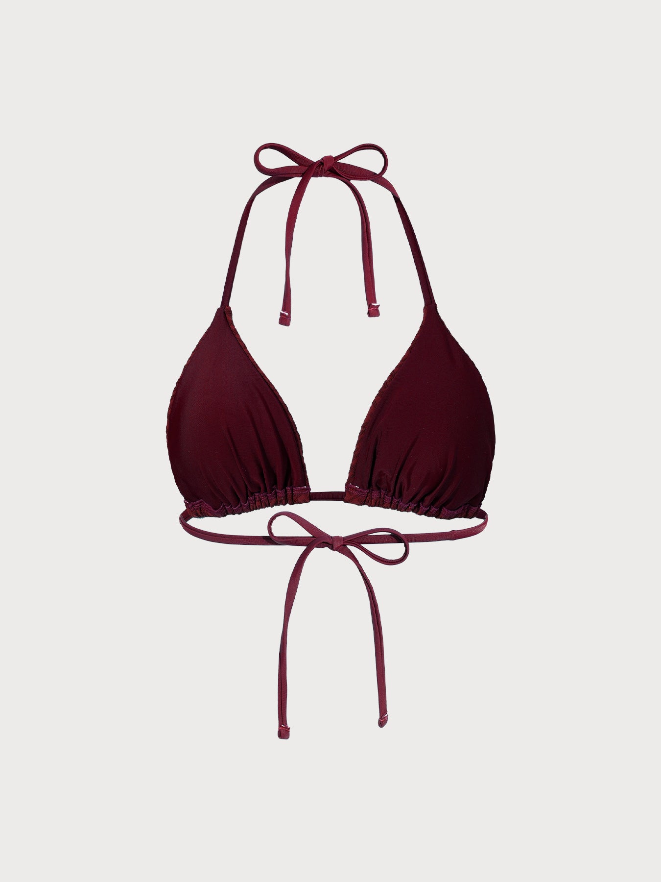 Women Woven Nylon Bikini Tops Sustainable Bikinis - BERLOOK