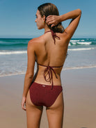 Women Woven Nylon Bikini Tops Sustainable Bikinis - BERLOOK
