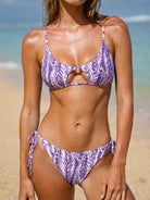 Women Woven Polyester Blended Bikini Bottoms Sustainable Bikinis - BERLOOK