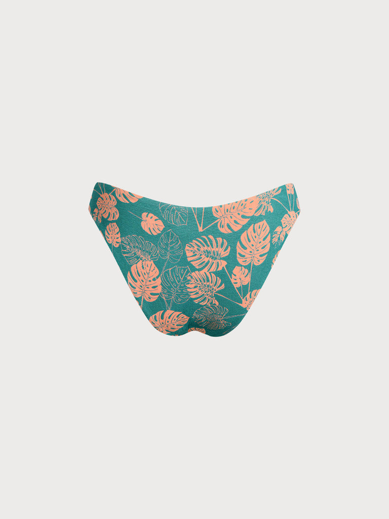Women Woven Polyester Blended Bikini Bottoms Sustainable Bikinis - BERLOOK