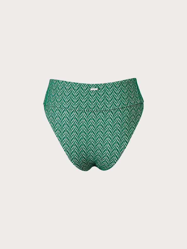 Women Woven Polyester Blended Bikini Bottoms Sustainable Bikinis - BERLOOK