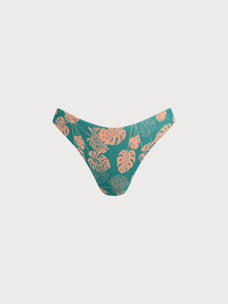 Women Woven Polyester Blended Bikini Bottoms Sustainable Bikinis - BERLOOK