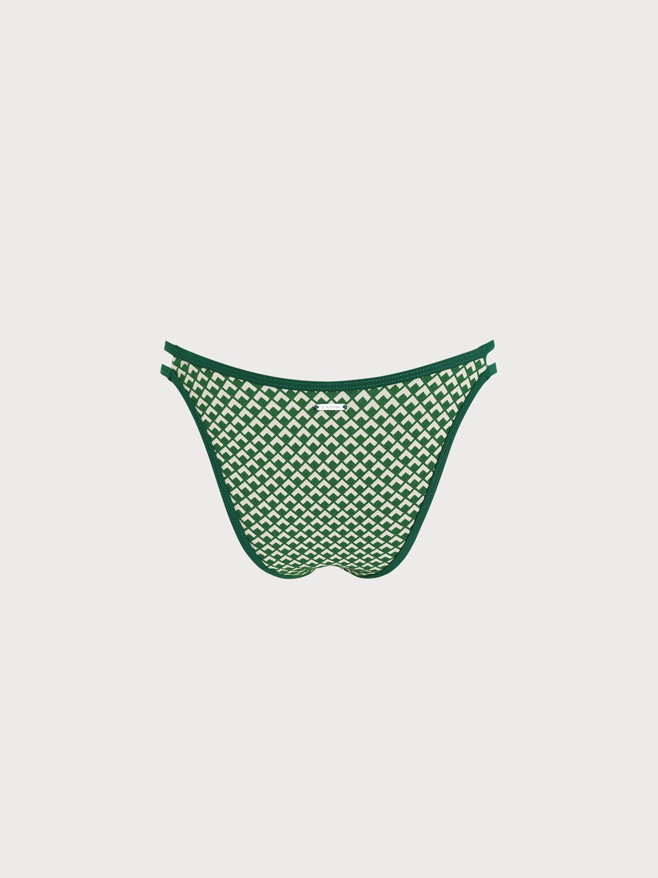 Women Woven Polyester Blended Bikini Bottoms Sustainable Bikinis - BERLOOK
