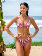 Women Woven Polyester Blended Bikini Bottoms Sustainable Bikinis - BERLOOK