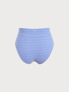Women Woven Polyester Blended Bikini Bottoms Sustainable Plus Size Bikinis - BERLOOK