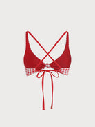 Women Woven Polyester Blended Bikini Tops Sustainable Bikinis - BERLOOK