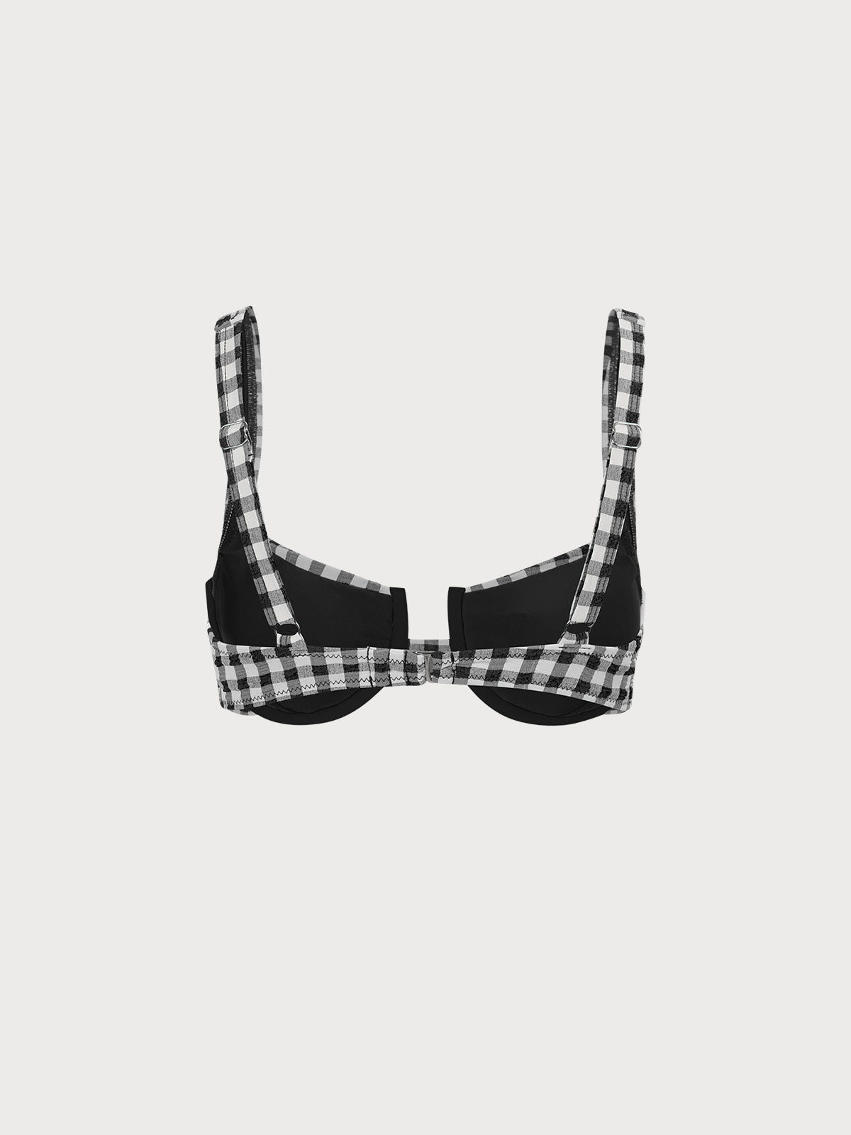 Women Woven Polyester Blended Bikini Tops Sustainable Bikinis - BERLOOK