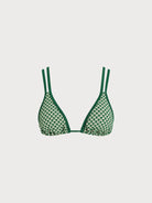 Women Woven Polyester Blended Bikini Tops Sustainable Bikinis - BERLOOK