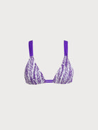Women Woven Polyester Blended Bikini Tops Sustainable Bikinis - BERLOOK