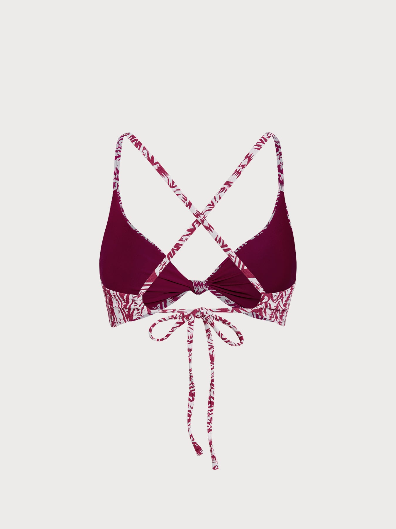 Women Woven Polyester Blended Bikini Tops Sustainable Bikinis - BERLOOK