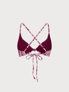 Women Woven Polyester Blended Bikini Tops Sustainable Bikinis - BERLOOK
