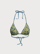 Women Woven Polyester Blended Bikini Tops Sustainable Bikinis - BERLOOK