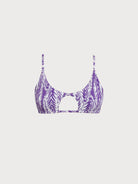 Women Woven Polyester Blended Bikini Tops Sustainable Bikinis - BERLOOK