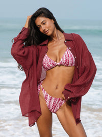 Women Woven Tencel cotton blended Cover ups Sustainable Cover-ups - BERLOOK