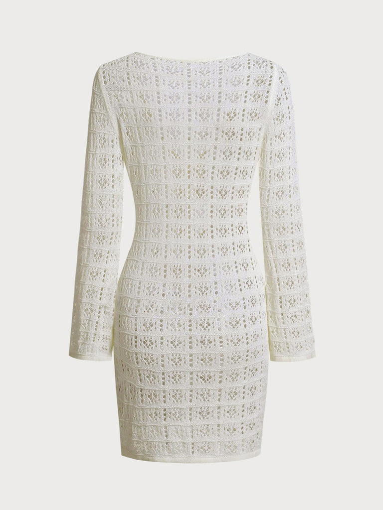 Women'S Knitted Acrylic Blended Cover-ups Sustainable Cover-ups - BERLOOK