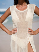 Women'S Knitted Acrylic Blended Cover-ups Sustainable Cover-ups - BERLOOK