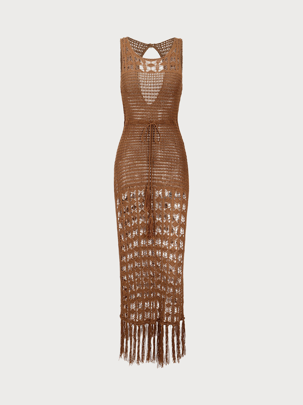 Brown Cover-Up Dress & Reviews - Brown - Sustainable Cover-ups | BERLOOK Brown Cover-Up Dress & Reviews - Brown - Sustainable Cover-ups | BERLOOK