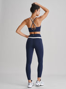 Women'S Knitted Nylon Sports Bra Sustainable Yoga Tops - BERLOOK