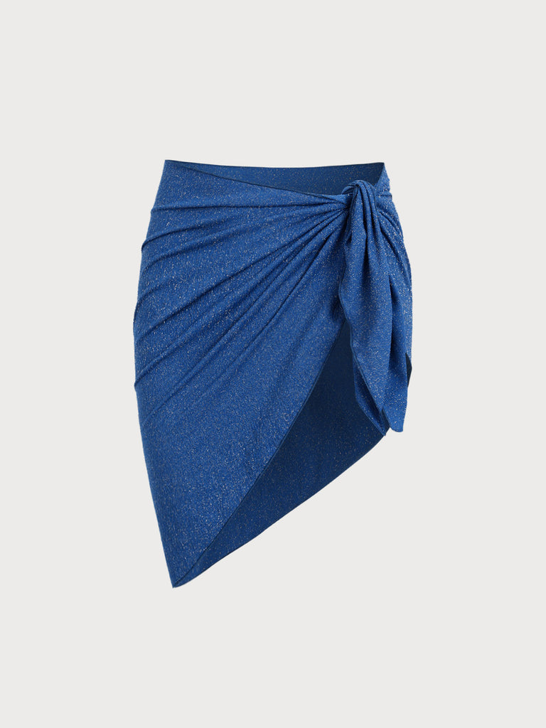 Women'S Knitted Nylon Textured Overskirt Sustainable Cover-ups - BERLOOK