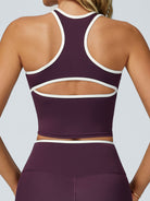 Women'S Knitted Nylon Yoga Tank Tops Sustainable Yoga Tops - BERLOOK