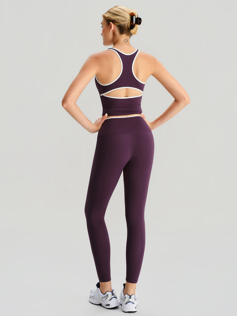 Women'S Knitted Nylon Yoga Tank Tops Sustainable Yoga Tops - BERLOOK