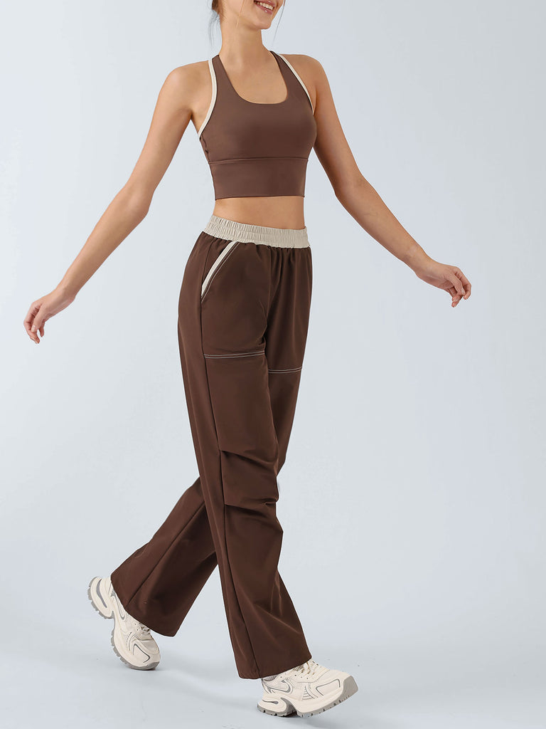Women'S Knitted Nylon Yoga Tank Tops Sustainable Yoga Tops - BERLOOK