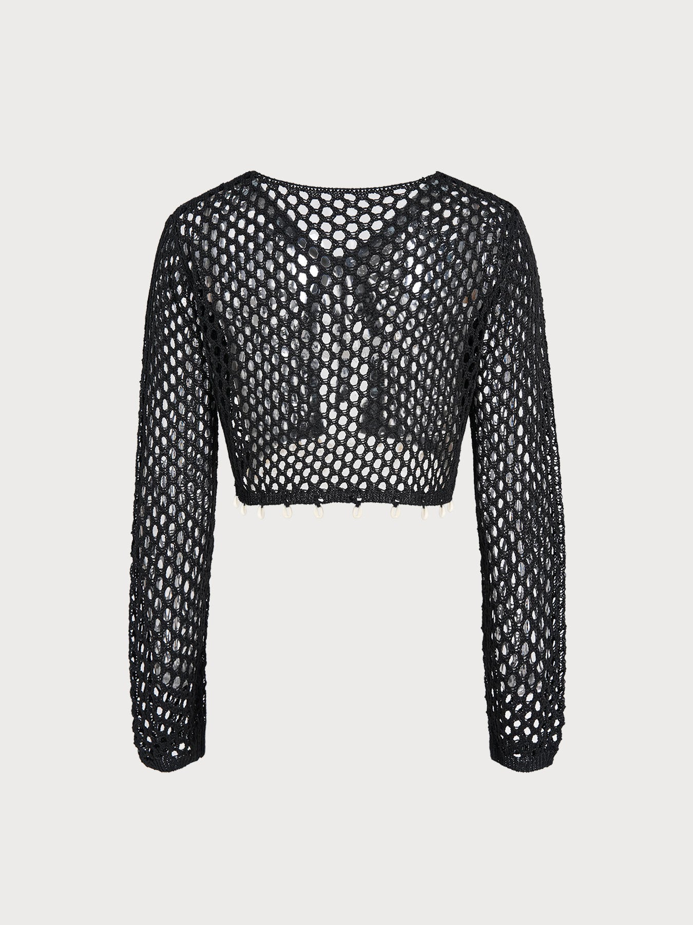Women'S Knitted Polyester Cover-ups Sustainable Cover-ups - BERLOOK