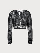 Women'S Knitted Polyester Cover-ups Sustainable Cover-ups - BERLOOK