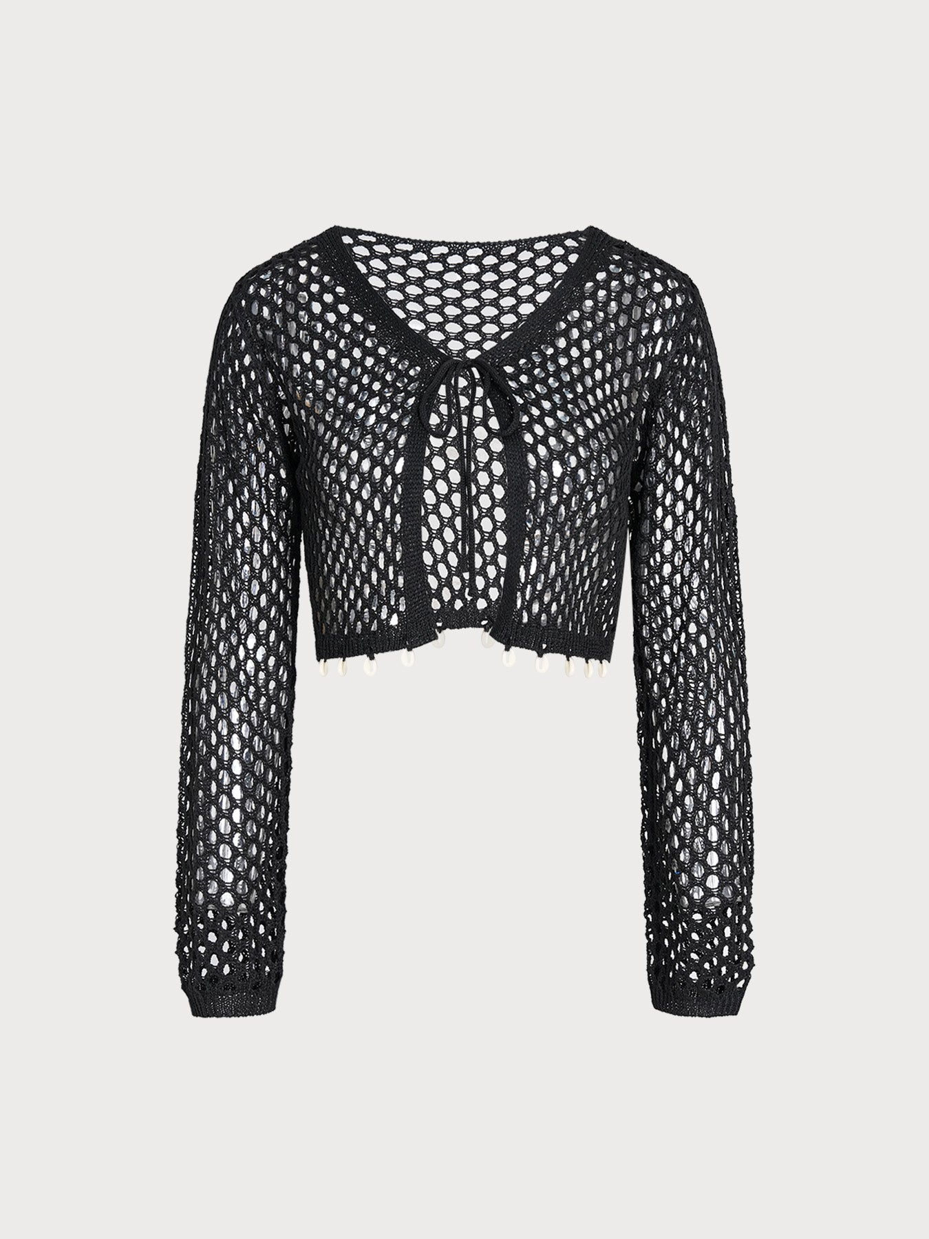 Women'S Knitted Polyester Cover-ups Sustainable Cover-ups - BERLOOK