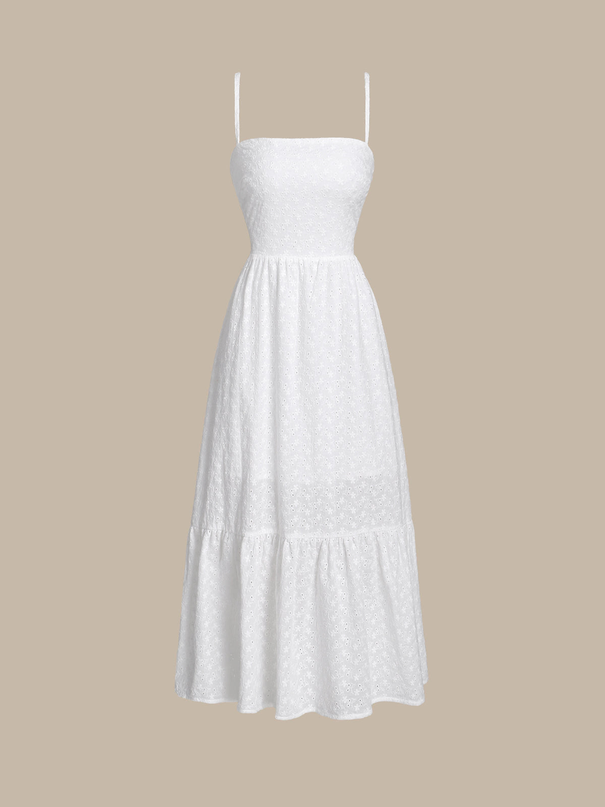 Women'S Woven Cotton Cover-ups Sustainable Beach Dress - BERLOOK