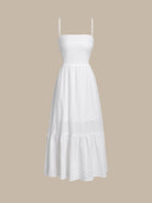 Women'S Woven Cotton Cover-ups Sustainable Beach Dress - BERLOOK
