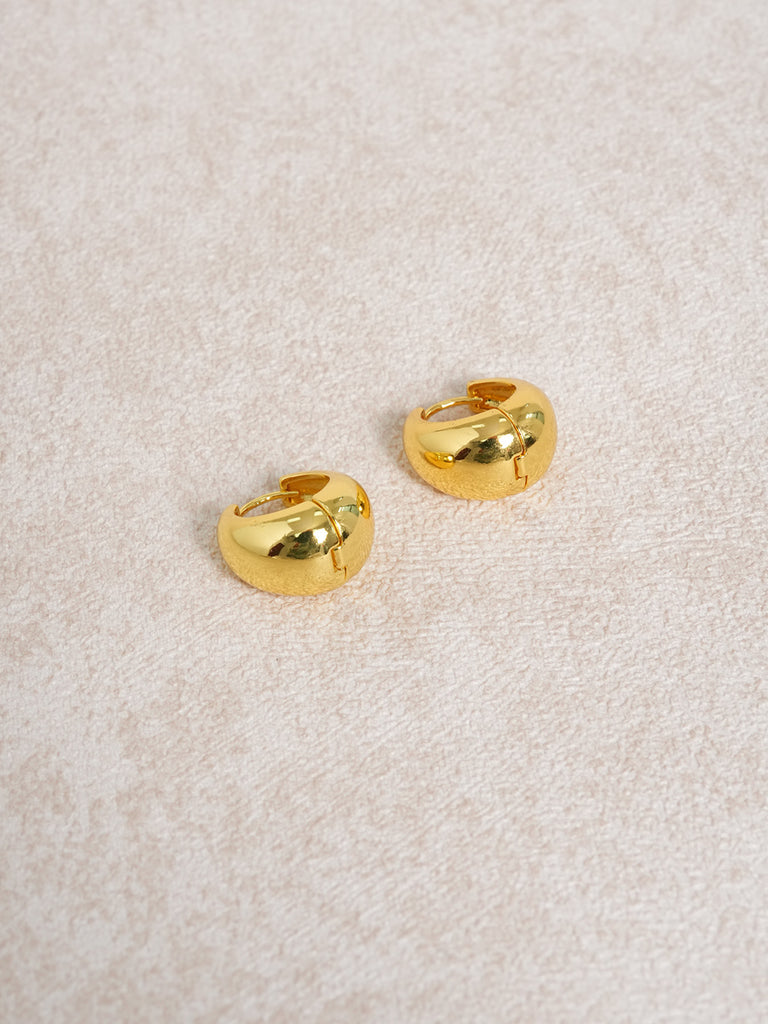 Women's Alloy Earrings Gold Sustainable Earrings - BERLOOK