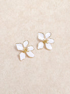 Women's Alloy Earrings White Sustainable Earrings - BERLOOK