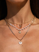 Women's Alloy Pearl Clavicle Necklace Sustainable Necklaces - BERLOOK